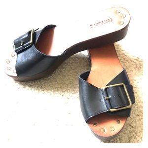 Cooperative Faith Platform Slide Sandal